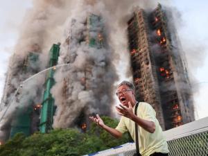 ہانگ کانگ میں 70 سالہ بدترین آگ، 94 ہلاکتیں