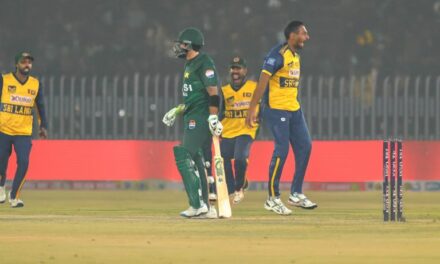 بابر اعظم کا 10واں ڈک، پاکستان سری لنکا سے ہارا