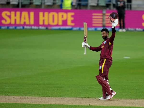 ہوپ کی ریکارڈ سنچری بھی ویسٹ انڈیز کو نہ بچا سکی