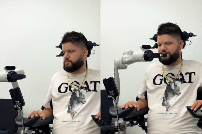 نیورلنک بی سی آئی سے دماغ کے ذریعے روبوٹ کنٹرول