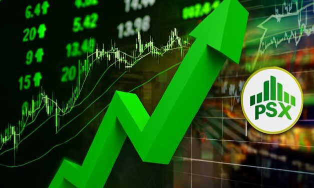 پاکستان اسٹاک مارکیٹ 171,500 پوائنٹس سے اوپر پہنچ گئی