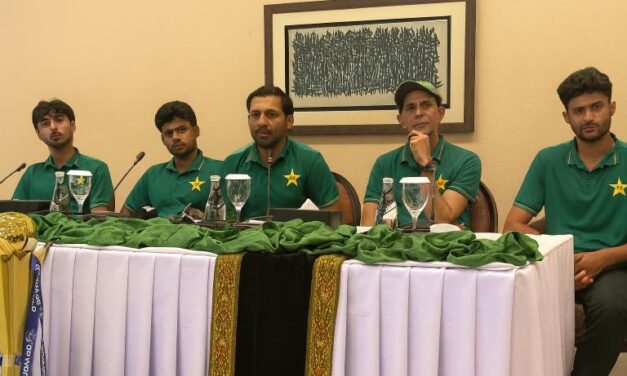 انڈر 19 فتح: سرفراز احمد کا بھارتی رویے پر بیان