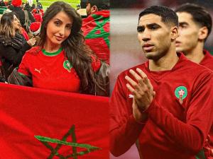 نورہ فتحی کی مراکش میں فٹبال میچ پر موجودگی، افواہیں گرم ہوگئیں